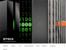 Tablet Screenshot of ipteco.com